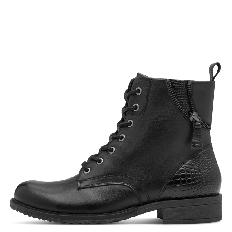 Image of tamaris Lace-Up Ankle Boots Black Women 36 (3.5);37 (4);39 (5.5 to 6);41 (7)