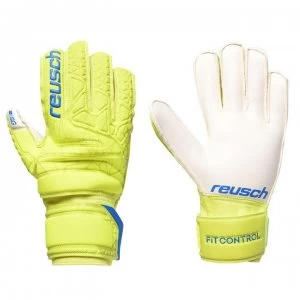 Image of Reusch SG FS Goalkeeper Gloves - Lime/Yellow