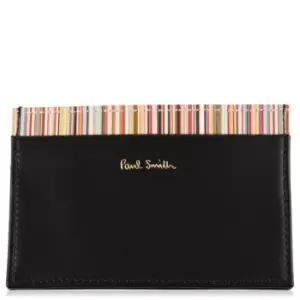 Image of PAUL SMITH Logo Card Holder - Black