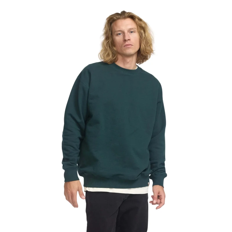 Image of Revolution Round neck sweatshirt Revolution Vert Male S