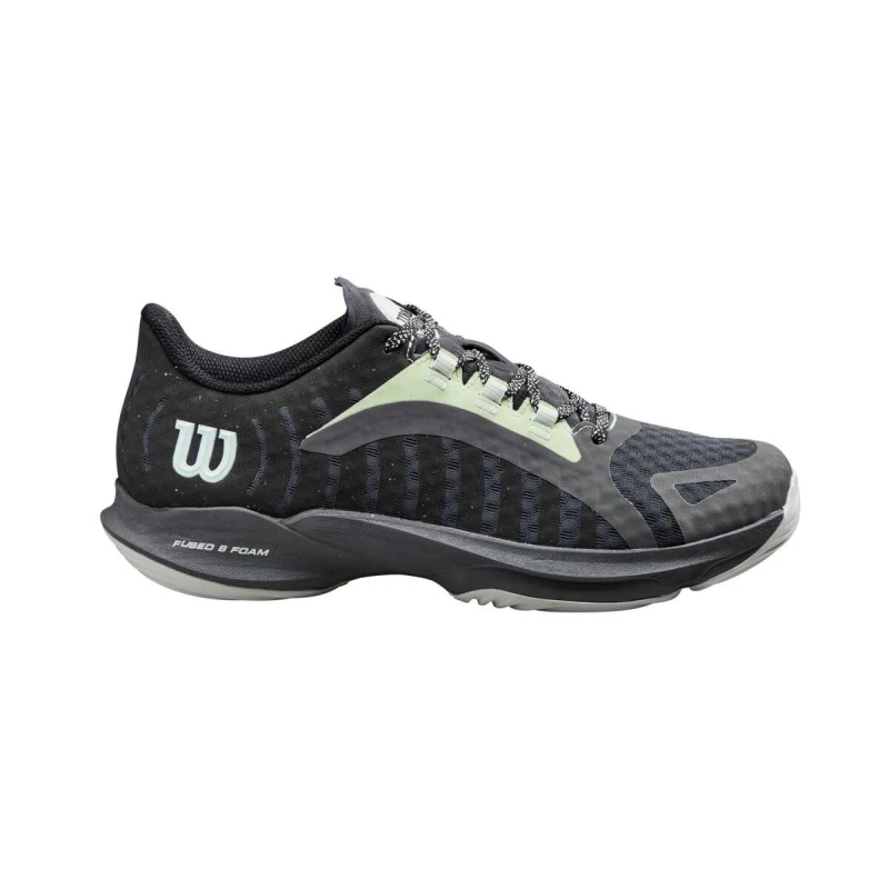 Image of Wilson Womens Hurakn Pro Padel Trainers Blk/Ebony/Op female 4.5 (37.3)