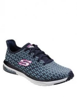 Image of Skechers Sai Free Fallin' Trainer - Navy