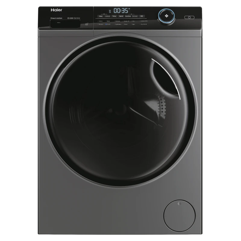 Image of Haier i-Pro Series 5 HWD100B14959SNUK WiFi Connected 10Kg / 6Kg Washer Dryer with 1400 rpm - Graphite - D Rated [Wash&Dry], A Rated [Wash Only]