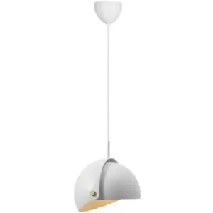 Image of Nordlux Align Dome Pendant Ceiling Light White E27