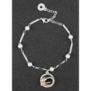 Image of Lazy Cat Two Tone Bracelet