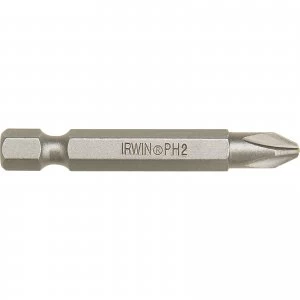 Image of Irwin Phillips Power Screwdriver Bit PH2 70mm Pack of 1