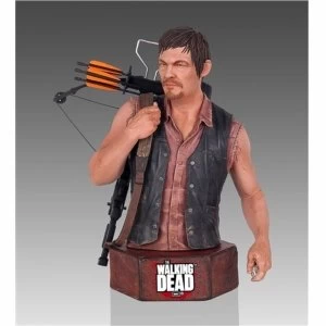 Image of Gentle Giant The Walking Dead Daryl Dixon Polystone Minibust Limited Edition