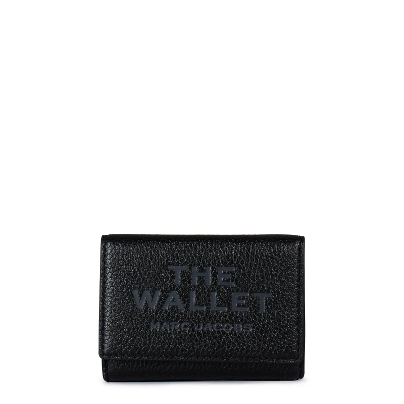 Image of Marc Jacobs Trifold Wallet - Black One Size