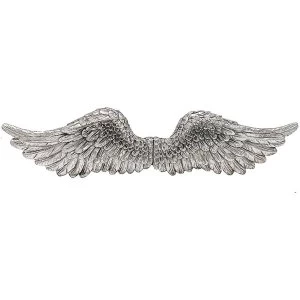 Image of Silver Art Angel Wings 20" By Leonardo