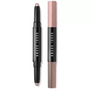 Image of Bobbi Brown Long-Wear Cream Shadow Stick Duo (Various Shades) - Pink Mercury/Nude Beach