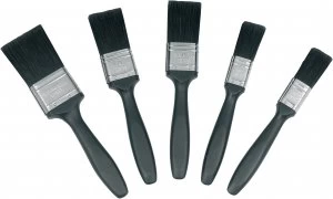 Image of Wickes All Purpose Mixed Size Paint Brushes - Pack of 5