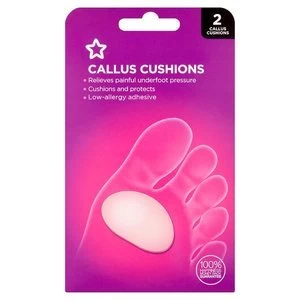 Image of Superdrug Foam Callus Cushions x 2