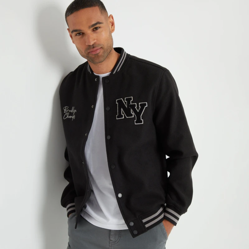 Image of Threadbare Jacket Champ - Black M