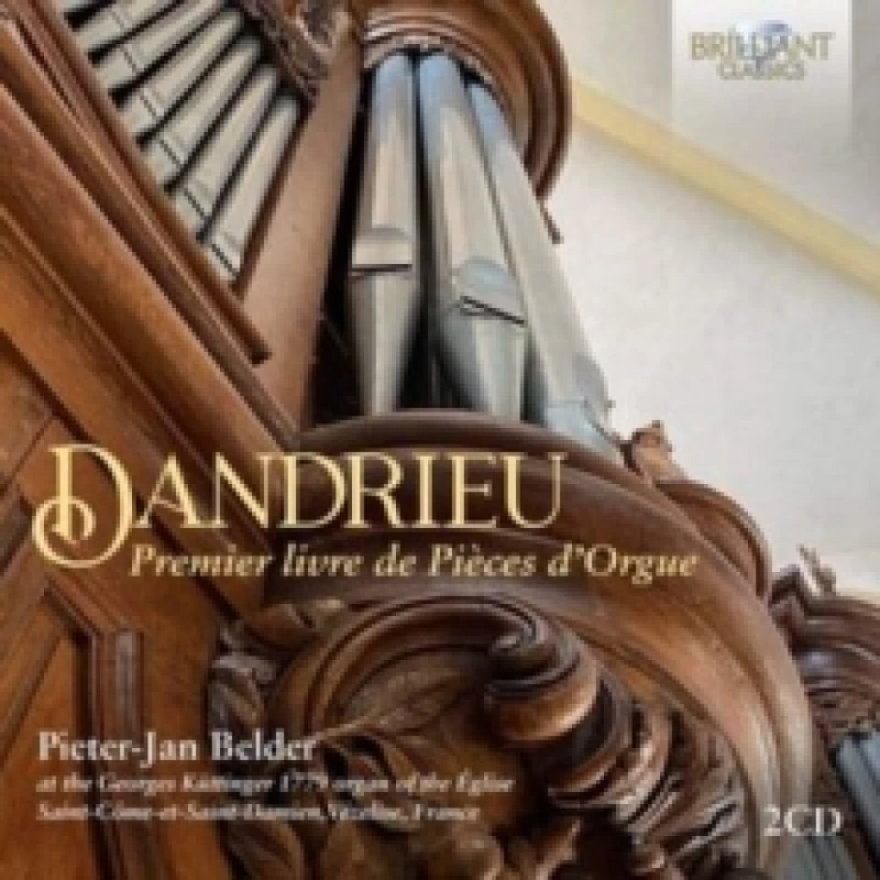 Image of Dandrieu: Premier Livre De Pices D'orgue CD / Album (Jewel Case)