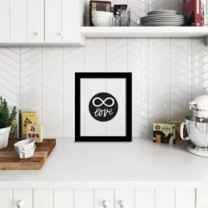 Image of SEF-033 Multicolor Decorative Framed Plexiglass Painting