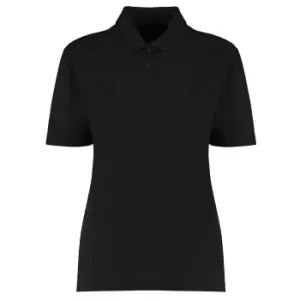 Image of Kustom Kit Womens/Ladies Workforce Polo (10 UK) (Black)
