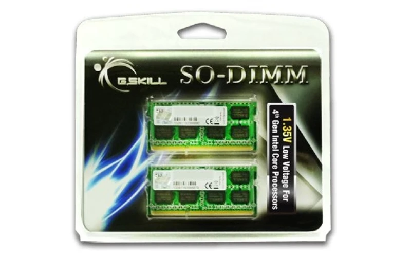 Image of G.Skill 8GB DDR3-1600 memory module 2 x 4GB 1600 MHz