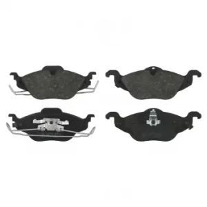 Image of Brake Pad set 16233 by Febi Bilstein Front Axle