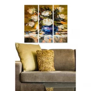 Image of MDF50715943 Multicolor Decorative MDF Painting (3 Pieces)