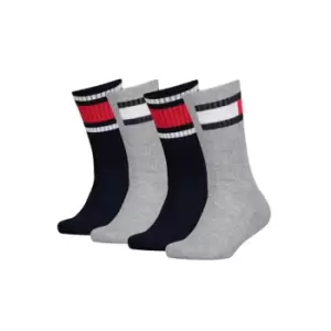 Image of Tommy Hilfiger Flag 3 Pack Socks Juniors - Multi