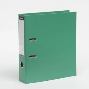 Image of Guildhall Lever Arch File 80mm Green PK10
