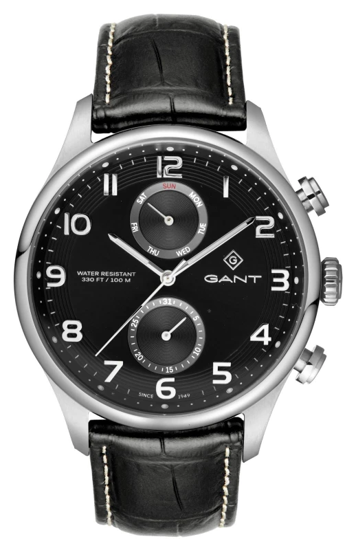 Image of GANT G175001 SOUTHAMPTON 100M (43.5mm) Black Dial / Black Watch