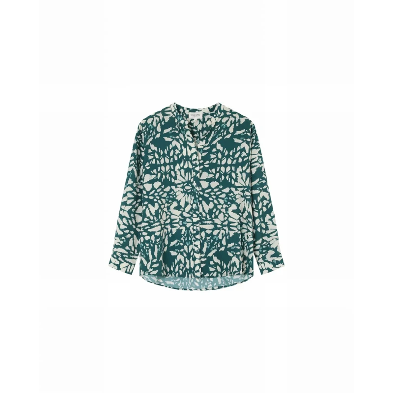 Image of Grace & Mila Womens blouse Grace & Mila LIFE VERT Vert Female M/L