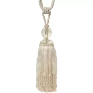 Image of Riva Home Savoy Tie Back (One Size) (Cream) - Cream