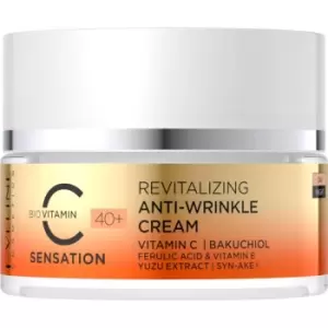 Image of Eveline Cosmetics C Sensation Revitalizing Cream with Anti-Wrinkle Effect 40+ 50ml