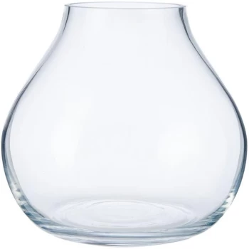 Image of Hotel Collection Globe clear vase 18cm - Clear