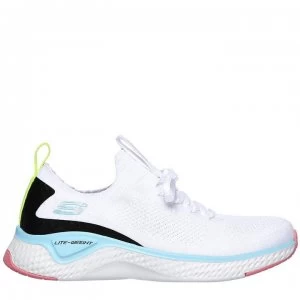 Image of Skechers Lifestyle Fuse Trainers - White