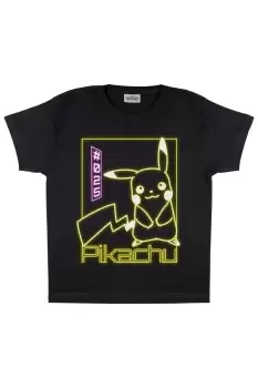 Image of Pikachu Neon T-Shirt