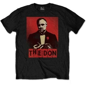 Image of The Godfather - The Don Unisex Medium T-Shirt - Black