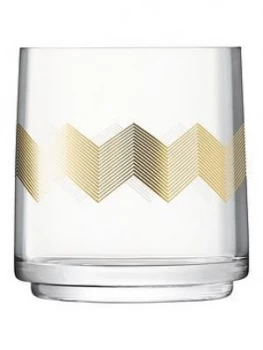 Image of Lsa International Chevron 14cm Lantern/Vase