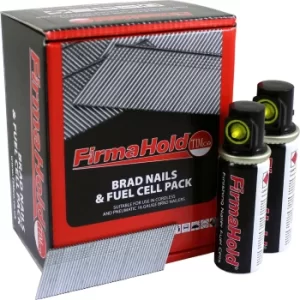 Image of FirmaHold Angled 16 Gauge Finishing Brad Nails and Gas 45mm Pack of 2000