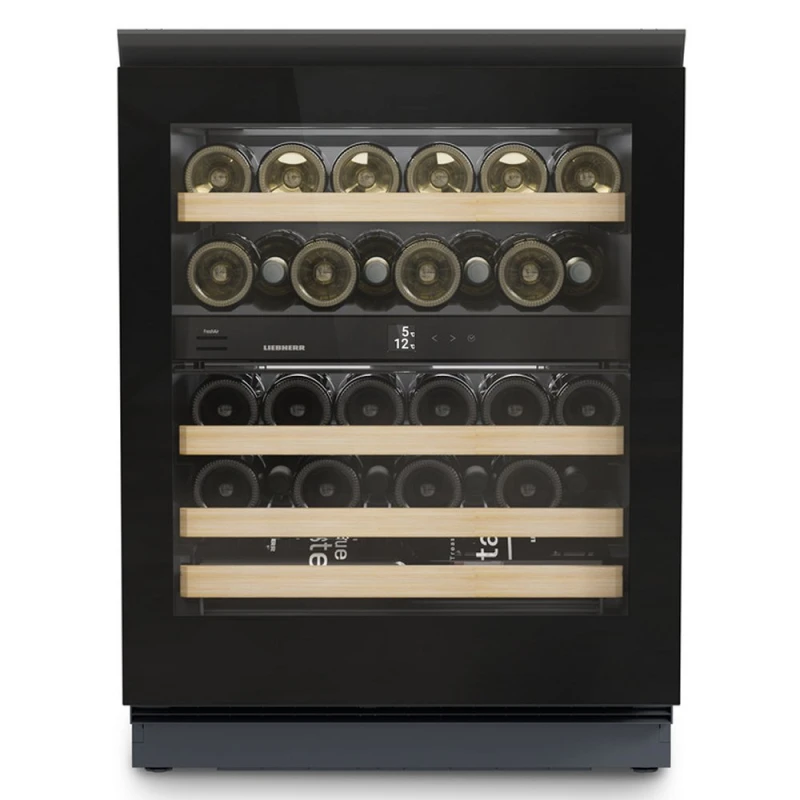 Image of Liebherr Vinidor UWgb3632 Built Under Wine Cooler - Black - F Rated