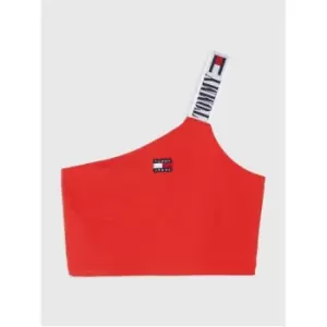 Image of Tommy Jeans Taping Tank Top - Red