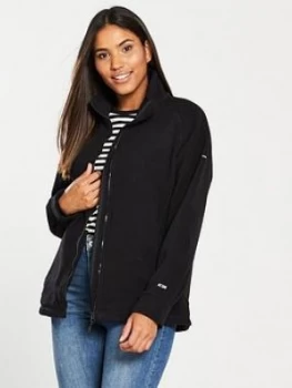 Image of Trespass Clarice FZ Fleece - Black, Size S, Women