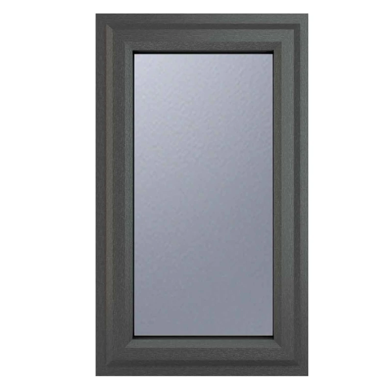 Image of Crystal Triple Glazed Window Grey/White Lh 610 X 965Mm Obscure 4GRYWHOTG610965