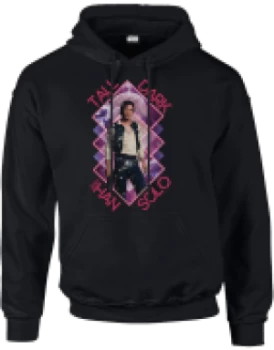 Image of Star Wars Han Solo Tall Dark Pullover Hoodie - Black