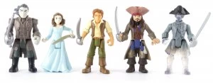 Image of Pirates of the Caribbean Salazars Revenge Figures 5 Pack.