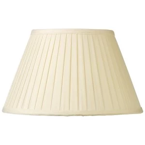 Image of Village At Home 10" Knife Pleated Drum Lampshade - French Cream