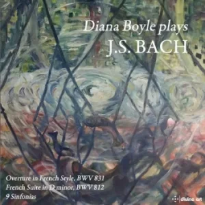 Image of Diana Boyle Plays JS Bach by Johann Sebastian Bach CD Album
