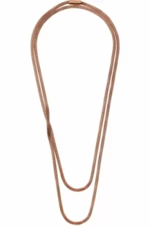 Image of Ladies Calvin Klein PVD rose plating Impulsive Necklace KJ1WPN100100