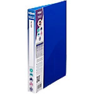 Image of Snopake Ring Binder 2 ring 15mm Polypropylene A5 Blue 10 Pieces