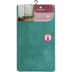 Image of JVL - solemate Eco-Bath Mat, 60x100cm, Teal