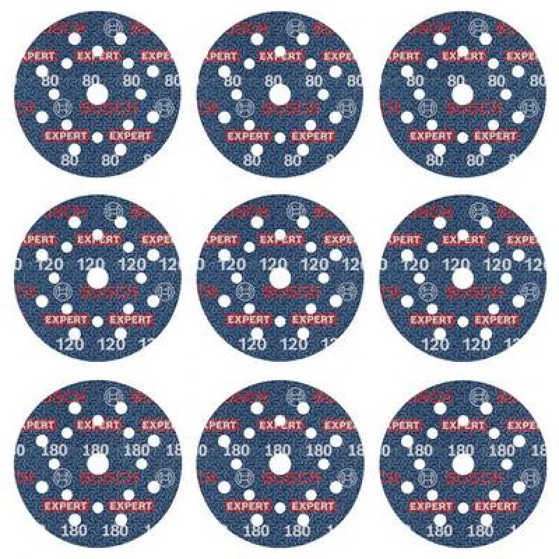 Image of Bosch Accessories Bosch Accessories 2608902407 Grinding disc set Diameter 125mm 2608902407