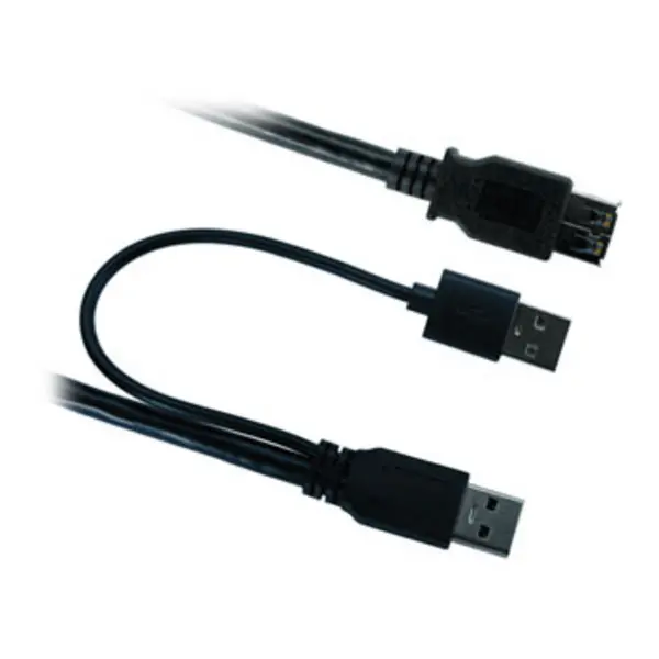 Image of Cables Direct Cables Direct USB3-EXT-10MA USB cable 10 m USB 3.2 Gen 1 (3.1 Gen 1) USB A 2 x USB A Black USB3-EXT-10MA