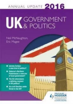Image of Uk Government and Politics by Neil Mcnaughton Paperback