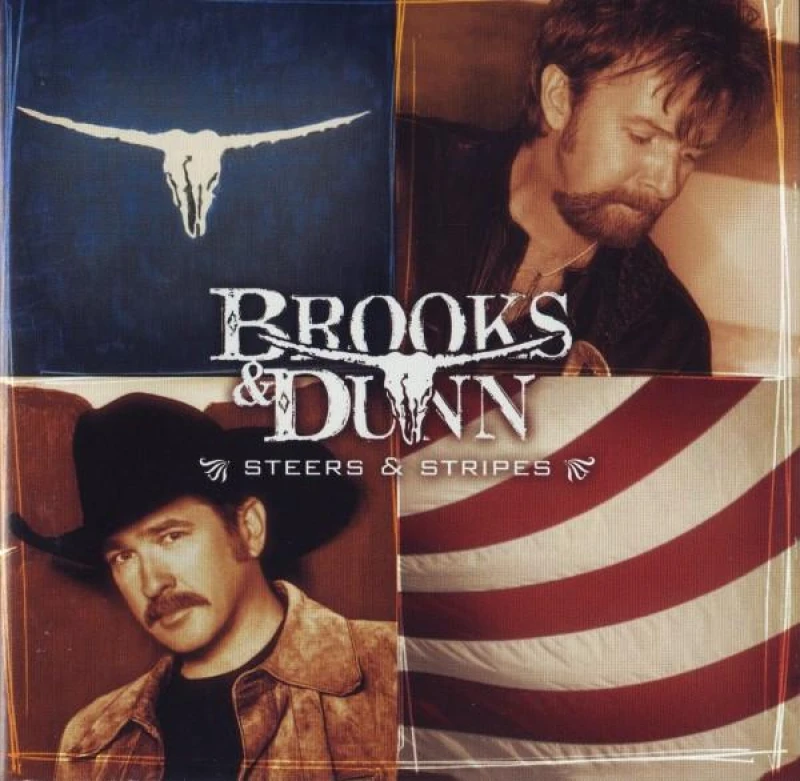 Image of RecordCityJP CD BROOKS DUNN Steers Stripes 07863670032 ARISTA NASHVIL 2001 US CountryFolk Used